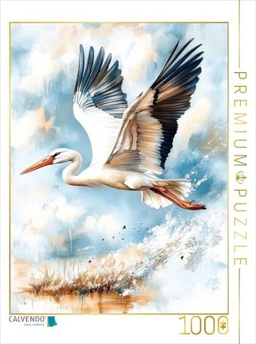 Puzzle · Storch | 1000 Teile · Lege-Größe 64 × 48 cm · CALVENDO Puzzle