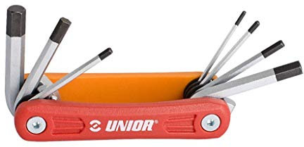 Unior Unisex – Erwachsene Euro7 Werkzeugsets, Rot, Einheitsgröße