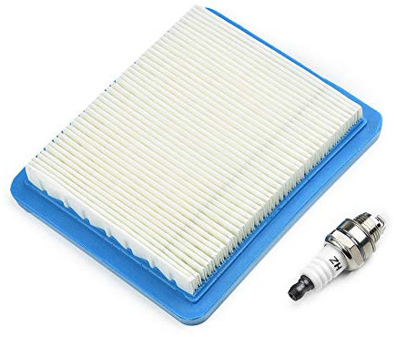 Air Filter & Spark Plug Service Kit for Various Honda IZY HRX Lawn Mower