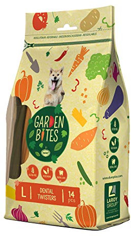 Duvo+ Garden Bites Dental Twisters, 1er Pack (1 x 430 g)