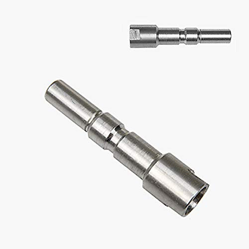 1/4 Hochdruckreiniger Seifenspender Adapter Schnee Schaumlanze Kanone Jet Wash Schaumsprüher Topf Flasche Edelstahl Kupplung Verbinder Kompatibel mit Nilfisk/Kew/Alto Wap Calm Schaumkanone