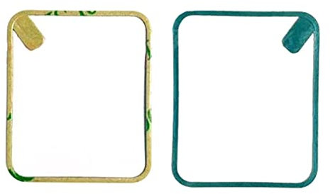 Confezione da 2 adesivi per display LCD compatibile con Apple Watch Series 4 44 mm (A2059)