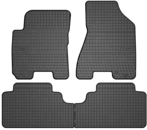MOTOS Gummimatten Auto Fussmatte passend für Hyundai Tucson I 2004-2009 Verbessern Sie Ihren Reisekomfort mit Antirutschmatte Auto- Allwetter fußmatten Auto, Schutz vor Verschmutzung