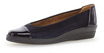 Gabor Damen Keilpumps, Frauen Absatzschuhe,Moderate Mehrweite (G),stöckelschuhe,Businessschuhe,Keilabsatz,Wedge-Heel,Ocean,38 EU / 5 UK