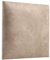 softwalls Wandkissen Vintage Leder mit 50mm Polsterung - Bett Kopfteil Wandpolster - Wandverkleidung - Wandpaneele | 30 x 30 Creme