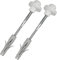 AERZETIX - C57810 - Kit de fixation murale pour lavabo suspendu sanitaire - goujons filetés M8x120 mm - cheville Ø12x60mm - jeu ensemble de montage pour vasque