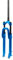27.5 Zoll Feder Gabel MTB 1 1/8 A-Head Schaftlänge 270mm Disc Lock Out Blau
