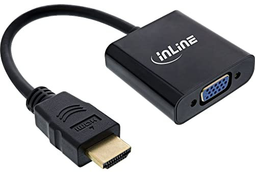 InLine® Konverter Kabel HDMI zu VGA, mit Audio