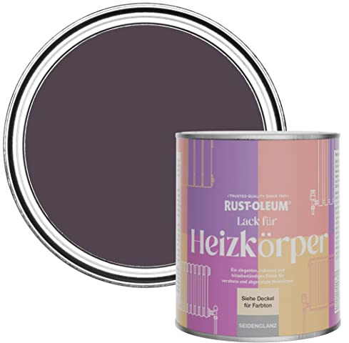 Rust-Oleum Purple Heat Resistant Radiator Paint in Satin Finish - Grape Soda 750ml