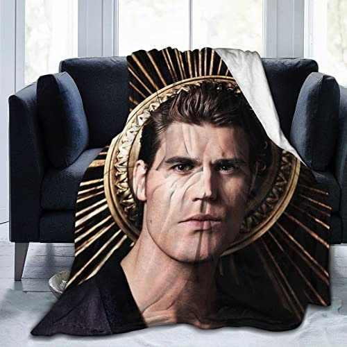 Kuschelige Plüsch-Decke Stefan Thow Salvatore Flanelldecke, Bettwäsche, warmes Fleece, weiche Decke für Sofa, Couch, Wohnzimmer, Büro, Auto, Camp, Stranddecken, 203,2 x 152,4 cm