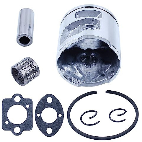 Gubeter 47 mm Kolbendichtungssatz, für Husqvarna 455, 455E, 455 Rancher Kettensäge, 537 29 30 02, 537293002