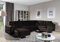 Froschkönig24 Asgard Wohnlandschaft 320 x 202 cm Dunkelbraun (Samt)