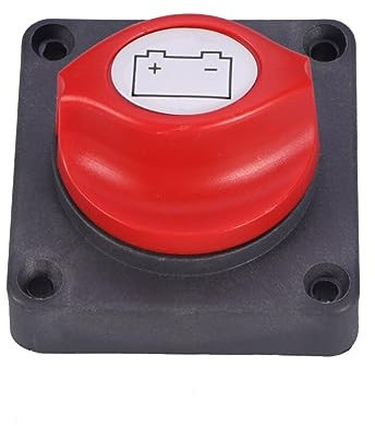 Toddmomy Batteriestrom Aus Hauptschalter Trennschalter Autoschalter Batterietrennschalter Für Boote Bootsschalter Batterie-ausschalter Batterietrenner Drucktaster Batterie Trennen Marine