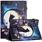 LSPCASA Protettiva Case Per iPad (2022) / iPad 10th Gen PU+TPU Materiale Cover iPad 10 Generazione Con Slot Per Carte Custodia iPad 10 Generazione Gatto