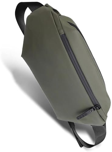 TODREMOU Bauchtasche Herren Damen Reise | wasserdichte Festival Camping Pendeln Outdoor Sport Und Fitness Laufen | Leichte Umhängetasche