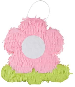 Homéa, Mini-Piñata, Blume, Höhe 20,5 cm, Prinzessin Natur
