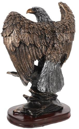 DIKACA Statue Decor Harz Vogel Figurine Für Hof Rasen Outdoor Indoor Verzierungen