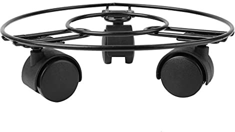 Blumentopf Rack Eisen Roll beweglichen Anlage Caddy Topfpflanzen Stehen Blumentopf Mover Tablett Coaster
