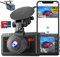 WeBeqer Dashcam Auto Vorne Hinten 2.5K+1080P, Dashcam Auto Camera mit WiFi App 64G SD Karte, Dash Cam Auto Nachtsicht, WDR, 170°+140°Weitwinkel, Parküberwachung, G-Sensor, Loop-Aufnahme