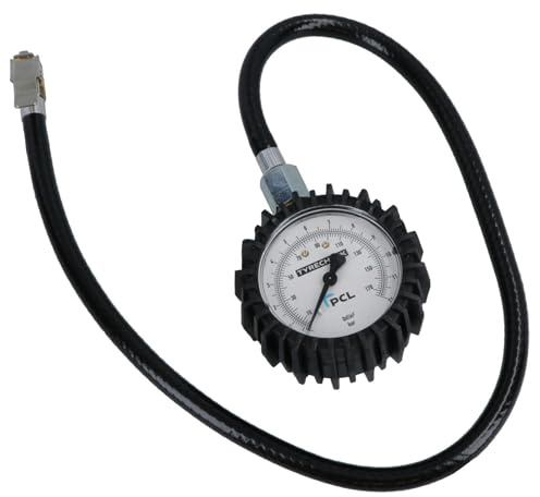 AB Tools PCL Tyre Pressure Gauge Dial High Accuracy Calibrated Tyre Check Car Motorcycle