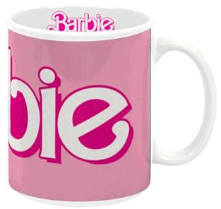 Barbie Taza de Café, Taza de Cerámica, Taza Diseño Clasico, Regalo para Adultos y Adolescentes