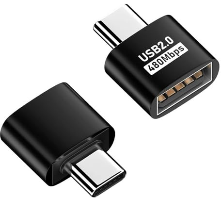 USB to Type C Adapter,Fast Transfer Speed USB OTG Adapter,Type C Male to USB 3.0 Female Adapter,USB Type C Converter,High Speed Data Transfer Male to USB Female Adapter for Smart Phone and Tablet