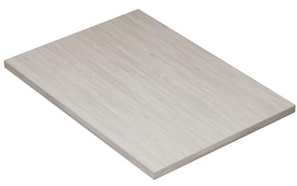 KESSLER PRO Spanplatte 25mm 70x50cm - Tischplatte für Möbelbau DIY - für Küche, Garage oder Werkstatt mit Verstärkten ABS-Kanten, Gebeizte Kiefer