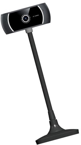 Klaisy Webcam en Streaming avec Objectif Microphone 30FPS 720p pour l'enseignement en Ligne du Travail À Distance