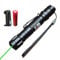 SHINROAD 18650 Battery Lasers Torch Romantic Starlight Experience Green Flashlight Pointer Rechargeable Pen with Long Range Beam Spot Star Green A