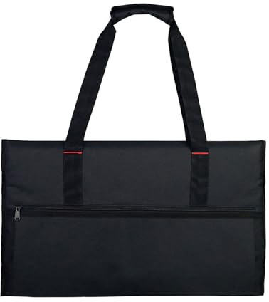 1x Monitor Carrying Cover - Protective Monitor Dust Covers | 72x54cm Computer Cover Case | Convenient To Carry Travel Carrying Case With Adjustable Handle Buckles | For 20-24in Monitors Screens