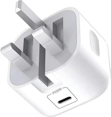 20W USB C Charger Plug,For PD 20W iPhone Type C Fast Charger,Compatible with iPhone 17/16/15/15 Pro/14/13/SE 3, iPad Air 5, iPad Mini 6,USB C PD Wall Mains Chargers Power Adapter