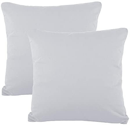 CelinaTex BeBasic Kissenbezug Doppelpack 40 x 40 cm Silber grau Mikrofaser Dekokissen Bezug Jersey