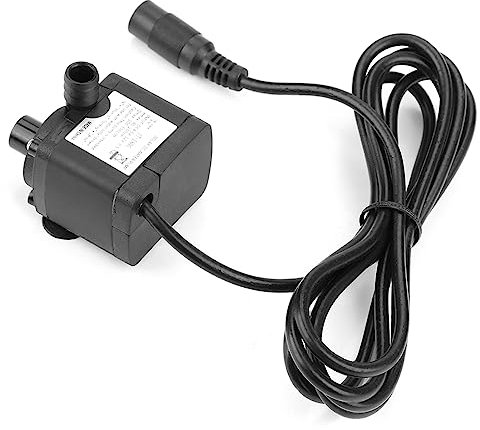 ViaGasaFamido 12V DC Brushless 350L/H Low Noise Mini Water Circulation Pump for Aquarium, Fish Tank, Fountains, Etc,Various Other Pumps and Accessories