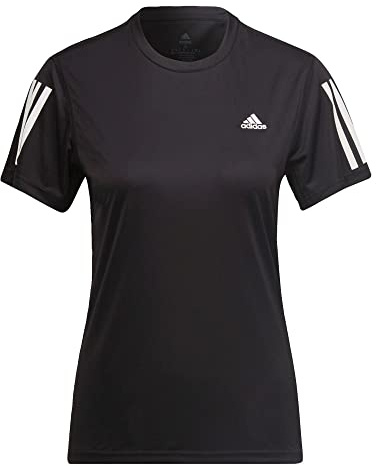 adidas Women's Standard Own The Run Tee, Black, Medium