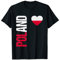 Poland Flagge Fußball Polen Polska Trikot T-Shirt