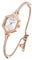 Rose Gold Petite Bracelet Watch for Women, Diamond Dress Analog Hexagonal Mini Women Watch Waterproof