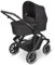 ABC Design 2 in 1 Kinderwagen Salsa 4 Air – Kombikinderwagen für Neugeborene & Babys – Inkl. Sportsitz Buggy & Babywanne – Radfederung & Luftreifen – Farbe: ink