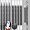 Smivyhp 10 Stück Dual Tip Acrylstifte, Weiß Schwarz Acrylstifte für Steine, Wasserfest Acrylmarker Stifte Permanent Marker für Holz, Glas, Keramik, Papier, Leinwand, Kunst und Handwerksprojekte