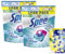 SPEE Power Caps 2x60 (120) WL Frische Kick 24H Deo-Frische Spar Pack, vordosiertes Vollwaschmittel mit 4 + 1 Formel bekämpft Alltagsgerüche & WC FRISCH Kraft Aktiv Duftspüler Lemon, 1x 200 g