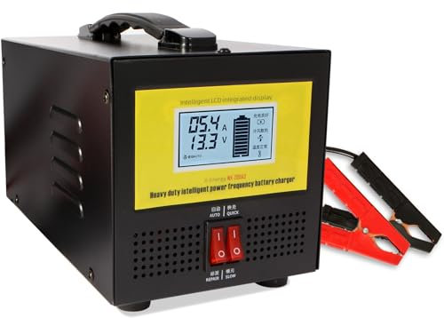 20 Amp 12V24V Heavy Duty Car Battery Charger Battery Maintainer with Auto Shutoffs, Repair for Automotive Car SUV Truck,RV,Boat, Lawn Mower