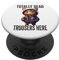 Denglisch Sprüche Totally Dead Trousers Here Humor Denglisch PopSockets mit austauschbarem PopGrip