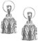 2 Stück Biker Bell Motorrad Glöckchen, Guardian Biker Bell Motorrad, Motorrad Zubehör Herren, Schutzengel Motorrad, Motorrad Biker Glocke Glücksbringer mit Ring Zum Aufhängen, für Segne Den Frieden