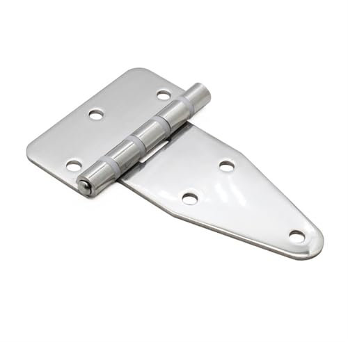 Charnière en acier inoxydable 304 for équipement industriel, porte d'armoire, ouverture horizontale, charnière d'amortissement, charnière de porte pliante robuste, 1 pièce