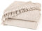Pure Label Musselin Decke 150x200 cm - Oeko-Tex zertifizierte Kuscheldecke aus 100% Baumwolle | Musselin Wohn- & Kuscheldecke für Couch und Sofa in XL | 150 x 200 cm, Farbe der Decke Beige