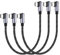 HOTNOW Angle USB C A C cable 15cm 3 piezas, 0,15m corto USB C cable cargador 65w carga rápida, adecuado para iPhone 15/16, fuente de alimentación móvil y dispositivos C