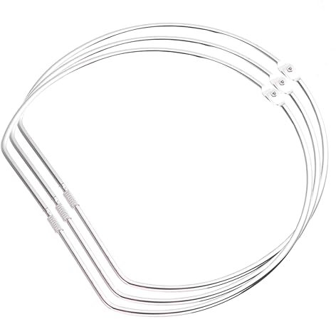 PHENOFICE D-ring Halbrunder D-ring Taschenring D-schnalle D-ring-schnalle Aufbewahrungsring Gepäckzubehör Schultergurt-verstellring Aus Eisen Für Taschen