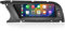 Road Top 8,9 Zoll Autoradio Drahtlos CarPlay Touchscreen für Audi A4 2009-2015 Jahr mit 2GMMI, Autoradio Stereo Multimedia Bildschirm, Unterstützung Drahtlos Android Auto, Navigation, Mirrorlink