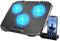 COOLCOLD Laptop Cooling Pad Compatible with 10 To 17 Inch Notebooks With 3 Large Fans 5 Adjustable Heights And 2 USB Ports