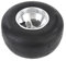 10x4.50-5 Vorderräder Reifen mit Rand 4PR Tubeless Verstärkter Traktionspunktionsbeweis für Drift-Trike Go Kart ATV UTV Cart Mower