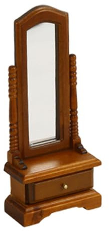 Fitting Toy Figure Model Realistic Vintage Realistic Dolls House Pretend Girls Realistic Dressing Toy Bedroom Storage Cabinet